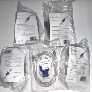 New (Lot of 5) Sealed Phillips Respironics Sidestream HS800 Dark Blue Cups